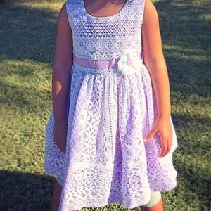 Jona Michelle Light Purple Lace Dress